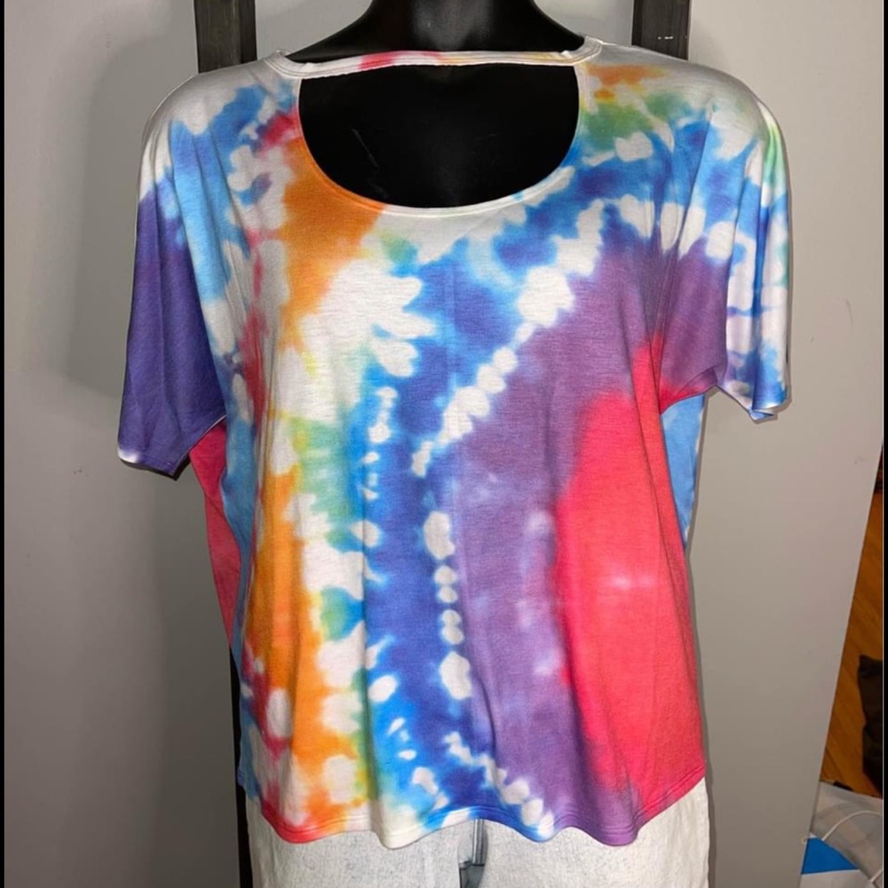 Phil love tie-dye top